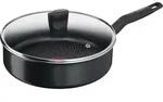 Tefal Start'easy C26732, Rund, Schwenkpfanne, Schwarz, Titan, Aluminium, Thermo-Punkt