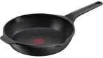 Tefal Robusto Aluguss-Pfanne 28cm, E24906, Rund, Schwarz, Aluminium-Guss, Titan, 5