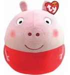 Peppa Wutz Pig Squish-a-boo Kinder Stoff-Tier Kuschel-Kissen 31cm