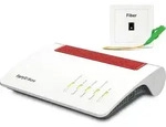AVM FRITZ!Box 5590 Fiber (Wi-Fi 6 Glasfasermodem (WLAN AX), bis 4.800 MBit/s (5 GHz)