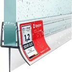 STEIGNER Duschdichtung UK03 80 cm (1 Stk.) Transparent - Dichtung gerade f&uuml;r