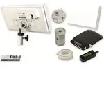 EASYFIND Set SAT-Flachantenne Traveller Einsteigerkit Tripod, inkl. HD Receiver