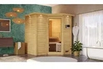 Karibu Sauna Innensauna Sahib 1 Eckeinstieg Ofen 9 KW externe Strg easy 221x198x214