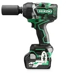 Hikoki WR36DE WRZ, Schlagschrauber, B&uuml;rstenlos, Schwarz, Gr&uuml;n, IP56, 1/2", 2400 RPM