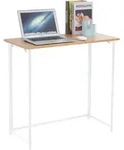 SVITA Klappbarer Schreibtisch Schmal Platzsparend Mehrzweck-Computertisch 80x40x76cm