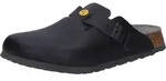 Birkenstock Boston ESD Pantolette schwarz schmale Weite Gr. 41 - Schwarz - 41