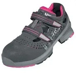 uvex 1 ladies Sandalen S1 grau, pink Weite 11 Gr. 42 - Grau - 42