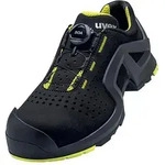 uvex 1 support Halbschuhe S1P schwarz, gelb Weite 11 Gr. 44 - Schwarz - 44