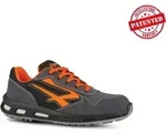 U-POWER Sicherheitshalbschuh ORANGE ESD S1P SRC Gr&ouml;&szlig;e 44 - Schwarz - 44