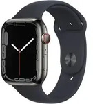 Apple Watch Series 7, OLED, Touchscreen, 32 GB, WLAN, GPS, 51,5 g - Grau