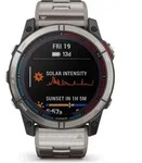 Garmin Quatix 7X Sapphire Solar - Schwarz/Grau/Silber