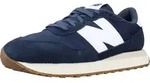 New Balance Herren 237V1 Wildleder-Mesh-Trainer, Blau 43 EU - Blau - 43