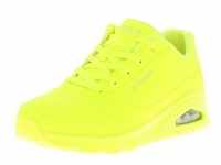 Skechers Uno - Night Shades - Neon Gelb Synthetik Größe: 39 Normal
