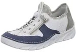 Rieker Slipper Halbschuh Casual 55064-80 - Wei&szlig; - 36