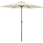 KINGSLEEVE&reg; Sonnenschirm 300 cm UV Schutz 80+ Abdeckung Kurbel Knickbar Alu Rund
