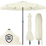 Kingsleeve&reg; Sonnenschirm Balkon 330 cm UV Schutz 80+ mit Schutzh&uuml;lle Kurbel