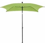 SIENA GARDEN City Mittelstockschirm anthrazit/gr&uuml;n 180x180 cm M32099 - Gr&uuml;n