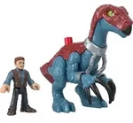 Fisher-Price Imaginext Jurassic World Therizinosaurus-Dinosaurier- & Owen-Figurenset