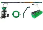 Unger HydroPower Ultra LC - Fortgeschrittenen-Set Carbon 24K 8,6m Set, reinigung -