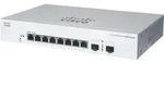 Cisco CBS220-8T-E-2G managed Layer2 Switch: - 8x10/100/1000 Base-T (RJ45) + 2x1GE SFP