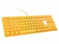 Ducky One 3 Yellow TKL Gaming Tastatur, RGB LED - MX-Brown