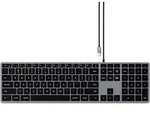 Satechi Slim W3 mit Kabel Tastatur Erweitertes Layout mit numerischem Tastenfeld
