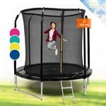 Klarfit Kinder Trampolin Indoor/Outdoor, Kleines Trampolin f&uuml;r Kinder,