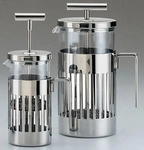 Alessi Pressfilter-Kaffeezuber. 9094/8 72cl - Aldo Rossi - Silber