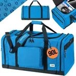 MONZANA&reg; Reisetasche 90L 70x35x35cm Schultergurt Pad Abnehmbar Verstellbar Front &