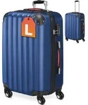 MONZANA&reg; Koffer Handgep&auml;ck ABS Hard Case 4 Rollen Teleskopgriff Zahlenschloss