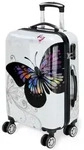 MONZANA&reg; Koffer Bufferfly M Abschlie&szlig;bar Zahlenschloss PC beschichtet Teleskopgriff