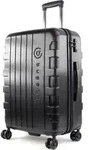 bugatti Galatea Hard-Top Case Trolley Black schwarz 66cm - Schwarz
