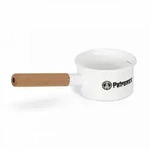 PETROMAX Emaillepfanne MP194529 - Braun/Wei&szlig;