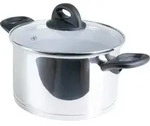 Genius Cerafit Steel Kochtopf 20 cm | Topf-Set mit Deckel 3,6L; A24679