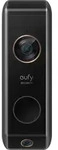 Eufy Video Doorbell Dual - Add-on - T&uuml;rklingel - kabellos - 802.11b/g/n - Schwarz