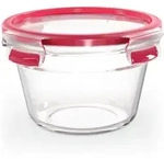 Emsa Clip&Close Glass Vorratsdose 900 ml Glas Rot - Transparent