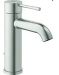 Grohe Essence Einhand-Waschtischbatterie, S-Size, Ausladung 116mm, mit