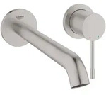 Grohe Essence 2-Loch-Waschtischbatterie, Ausladung 230mm, Wandmontage, 29193DC1 -