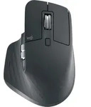 Logitech Master Series MX MASTER 3S - Maus - Bluetooth, 2.4 GHz - Graphite - Grau