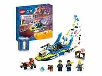 LEGO 60355 City Detektivmissionen der Wasserpolizei, mit Boot und 4 Minifiguren