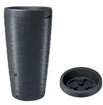 Regentonne anthrazit TREVISO 240 Liter inkl. Hahn - Grau