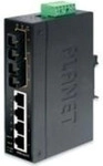 PLANET Industrial Fast Ethernet Switch 4-Port 10/100 Mbps RJ45 + 2-Port 100Base-FX,