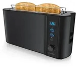 Arendo Toaster 2 Scheiben, Langschlitztoaster, Langschlitz, Edelstahl, 1000W,...