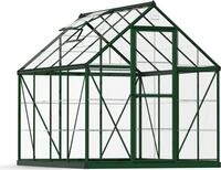 Palram - Canopia Aluminium Gew&auml;chshaus Harmony 68 Gr&uuml;n 247x185x208 cm