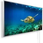 K&Ouml;NIGHAUS Panorama Infrarotheizung 1200W - Schildkr&ouml;te Unterwasser mit Thermostat