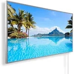 K&Ouml;NIGHAUS Panorama Infrarotheizung 1200W - Bora Bora Insel mit Thermostat