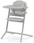 CYBEX Lemo 4-in-1, Multifunktions-Hochstuhl, Gepolsterter Sitz, Grau, Einfarbig,