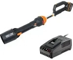 WORX WG543E, Handgehaltenes Gebl&auml;se, 209 km/h, 696 m3/h, Aluminium, Schwarz, Orange,