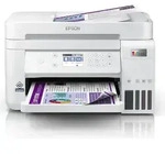 Epson EcoTank L6276, Tintenstrahl, Farbdruck, 4800 x 1200 DPI, A4, Direktdruck, Wei&szlig;