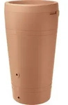 Regentonne terracotta RAVENNA 230 Liter inkl. Hahn - Braun